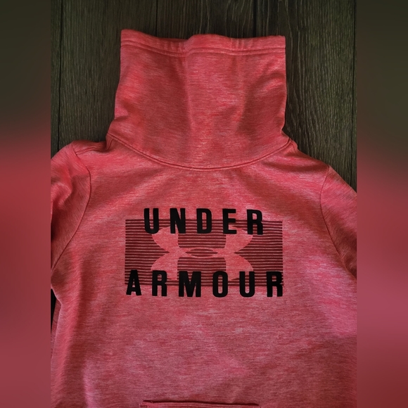 Under Armour Orange pull over - Picture 7 of 10